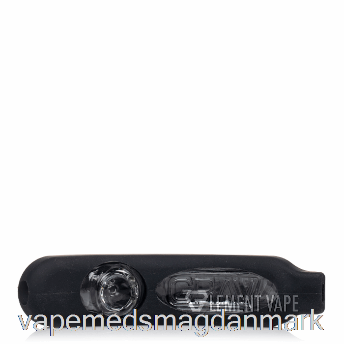 Vape Med Smag Grav Rocker Damptromle Med Silikoneskind Sort